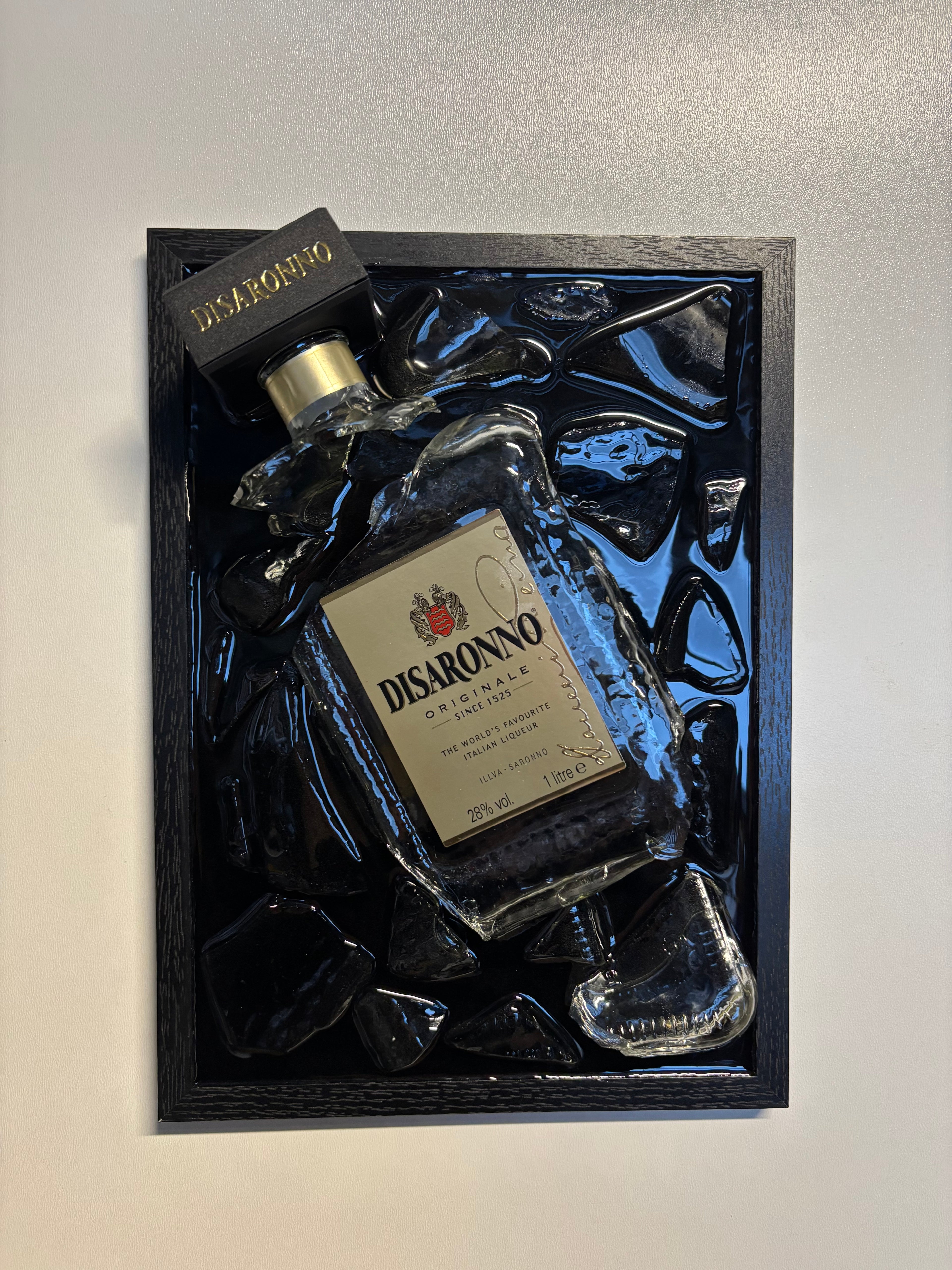 Disaronno - Epoxy flessen kunst