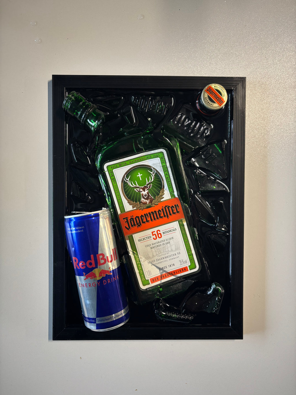 Jägerbomb – Flaschenkunst aus Epoxidharz