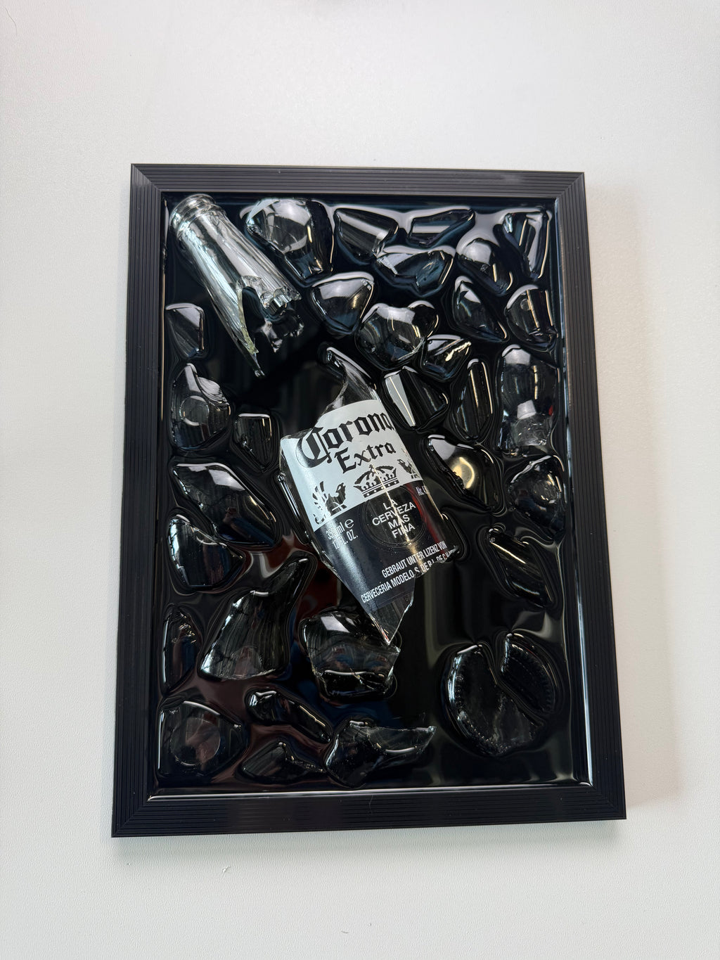 Corona Extra - Epoxy flessen kunst