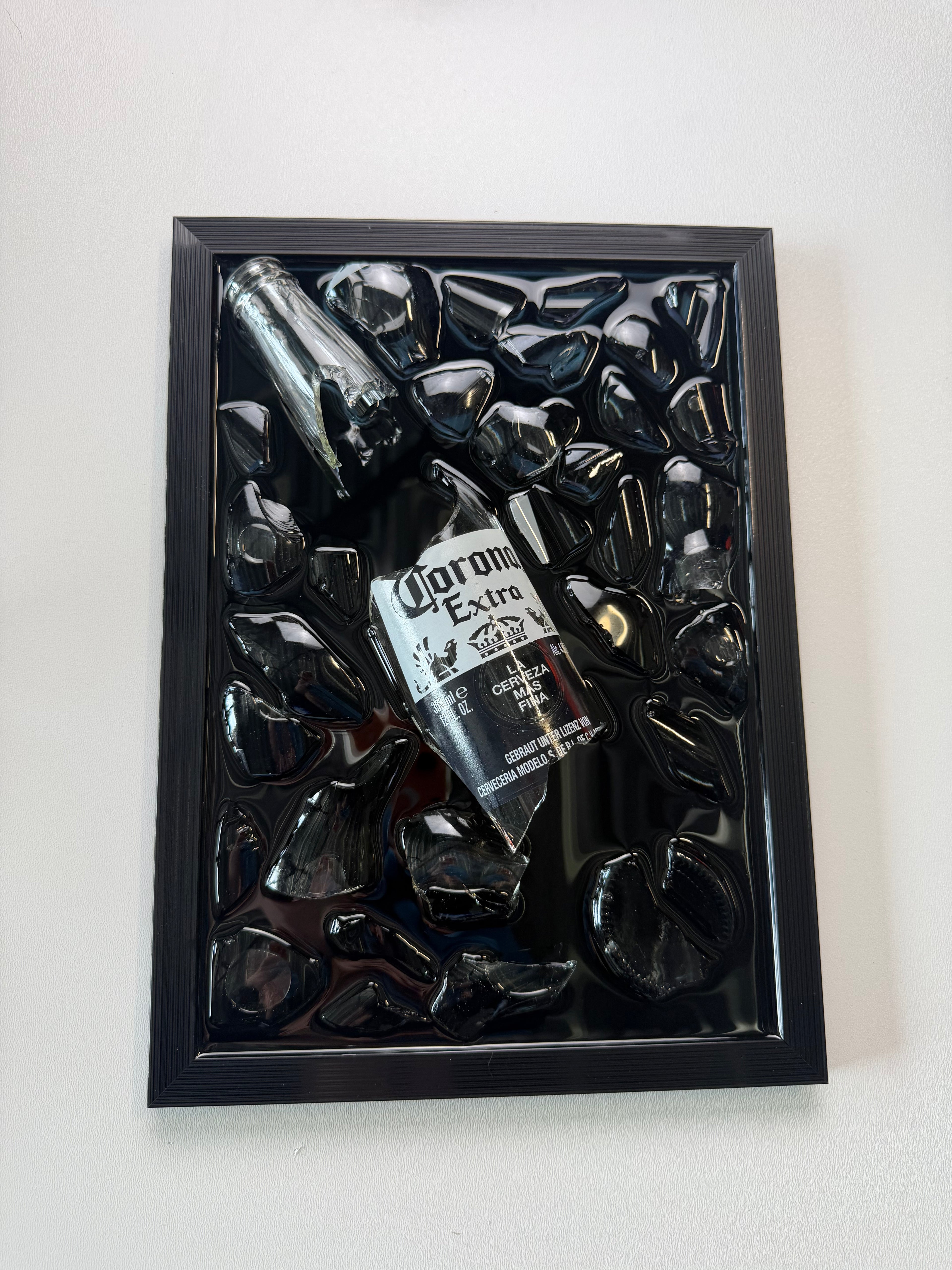 Corona Extra - Epoxy flessen kunst