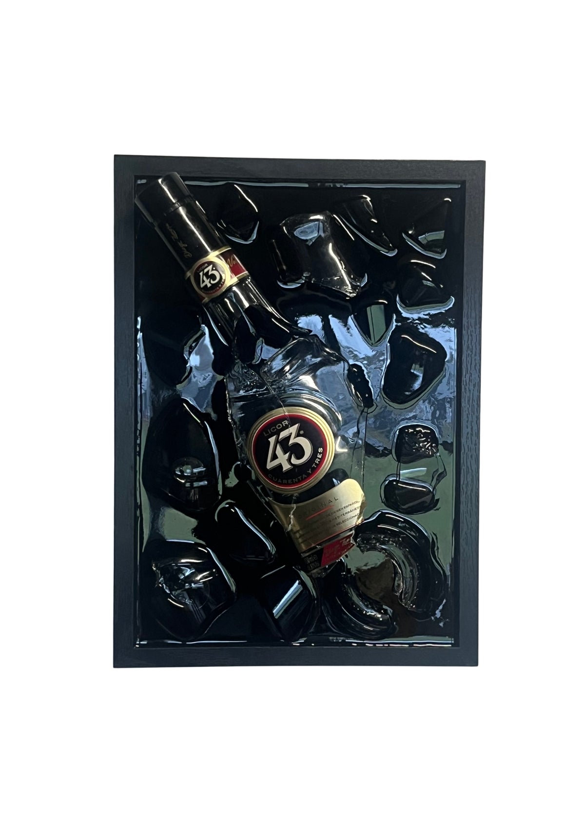 Licor 43 - Epoxy flessen kunst