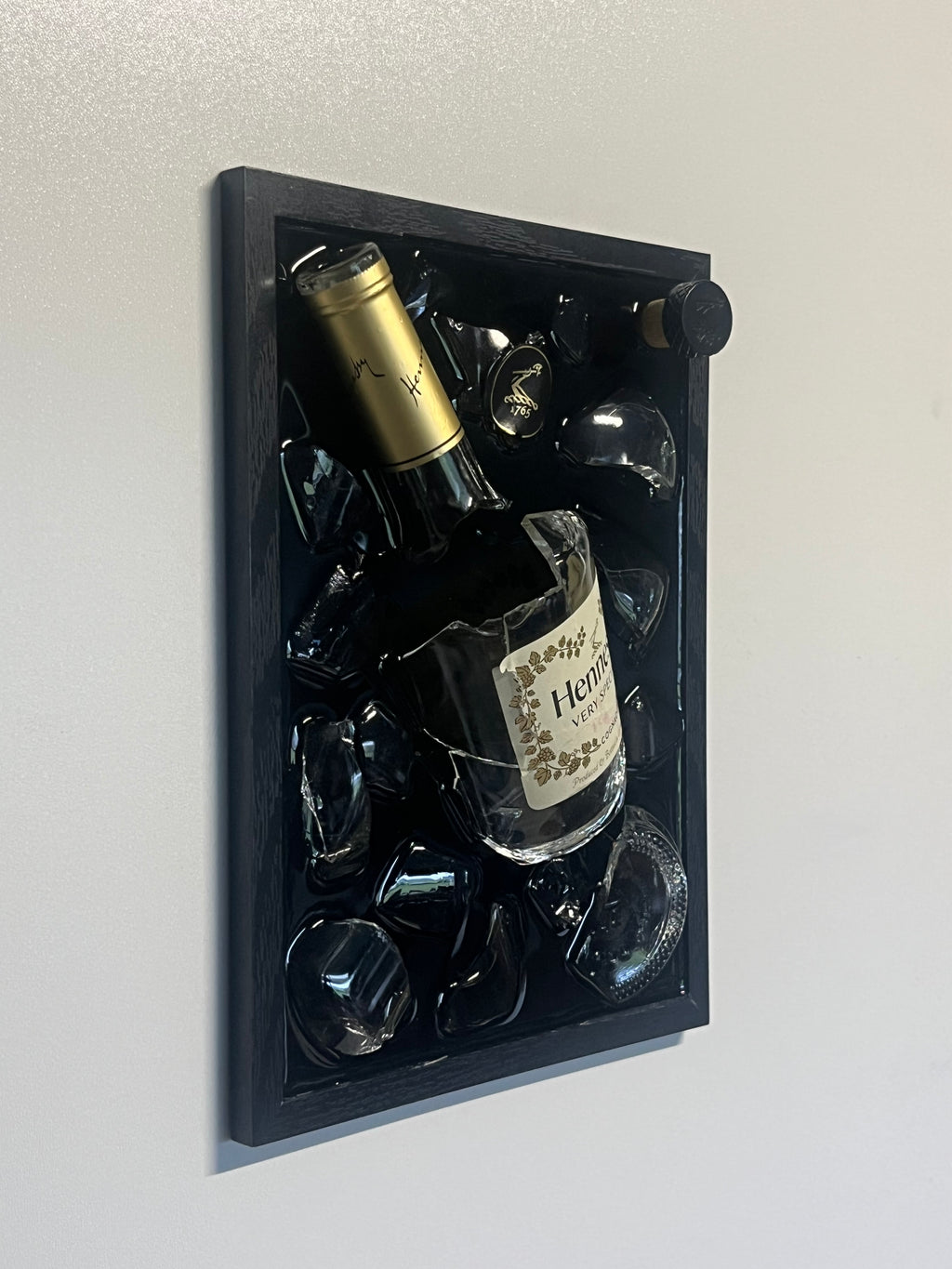 Hennessy – Flaschenkunst aus Epoxidharz