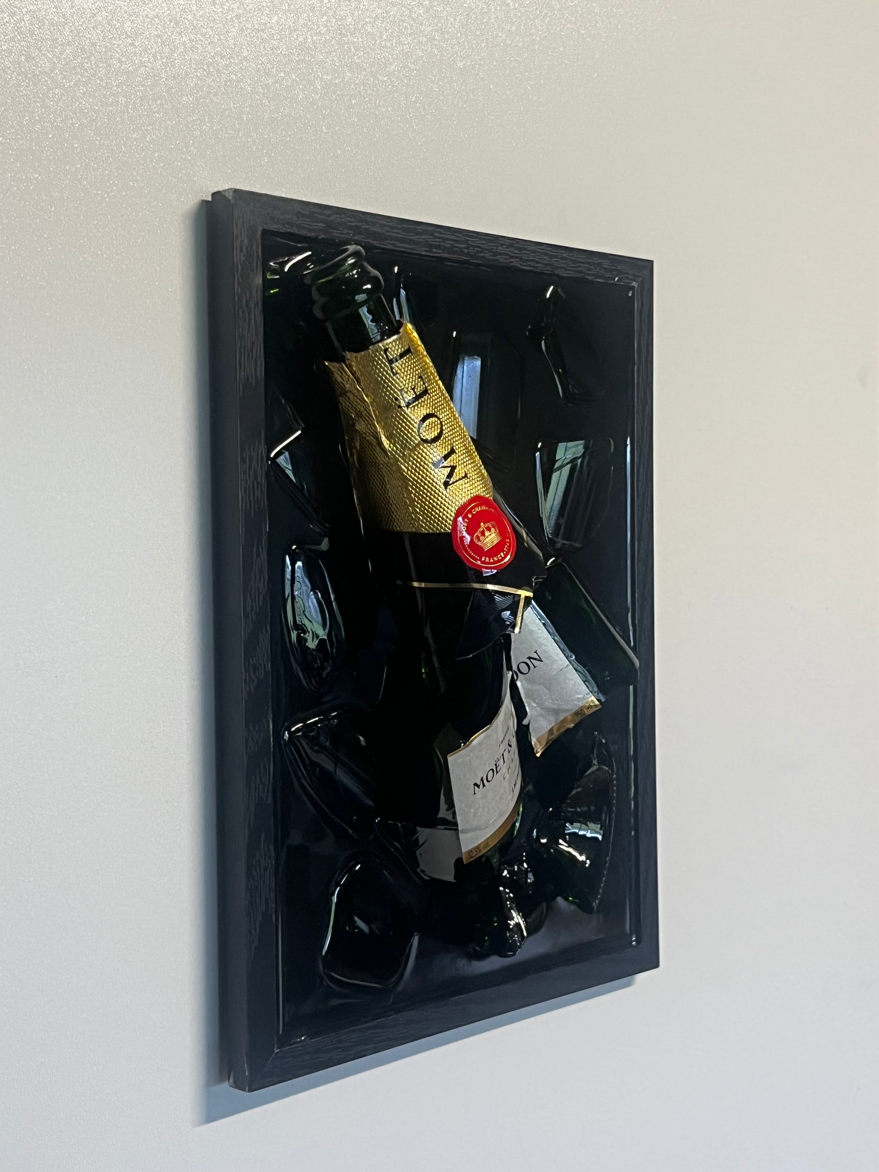 Moët & Chandon - Epoxy flessen kunst