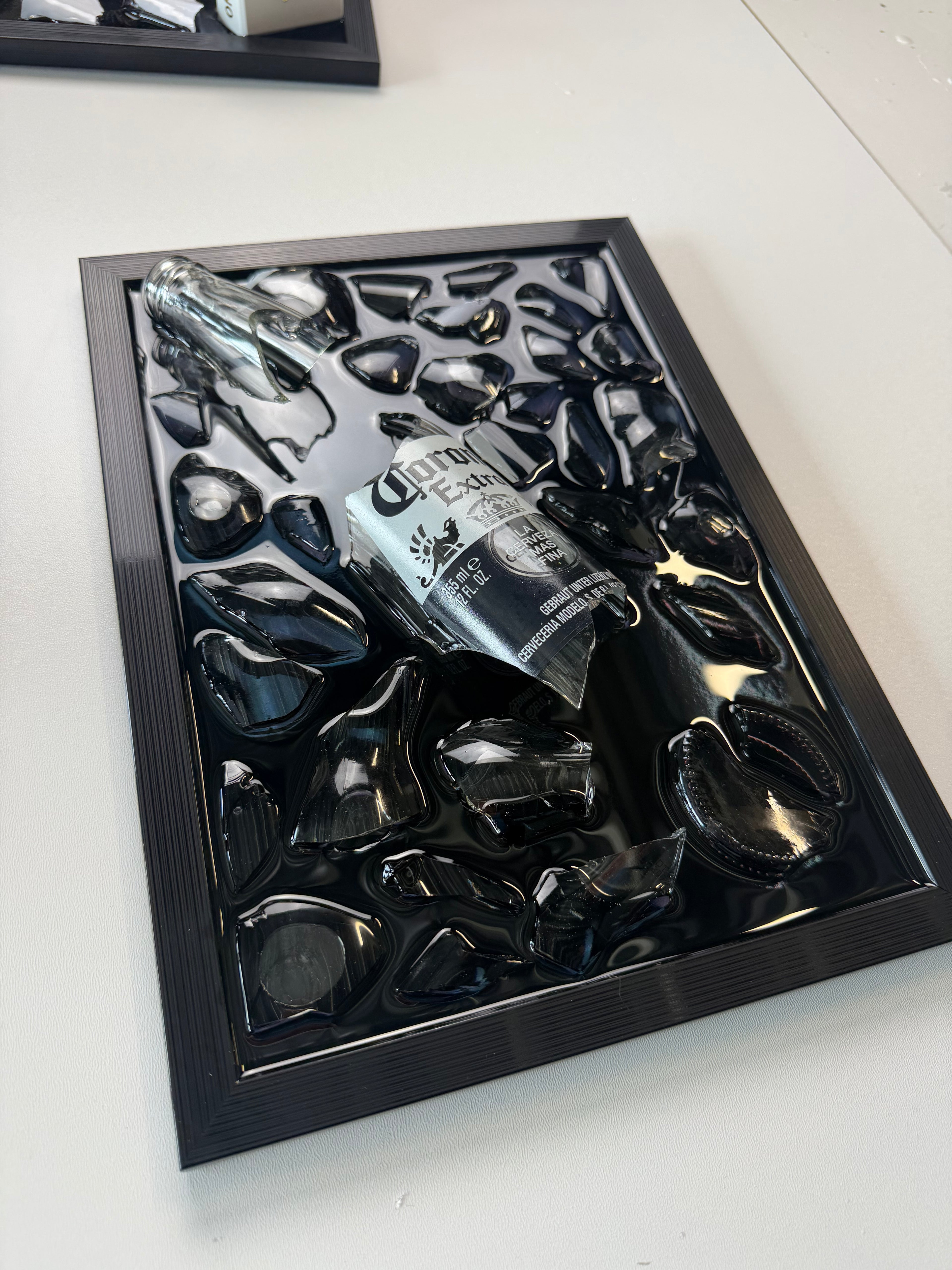 Corona Extra - Epoxy flessen kunst