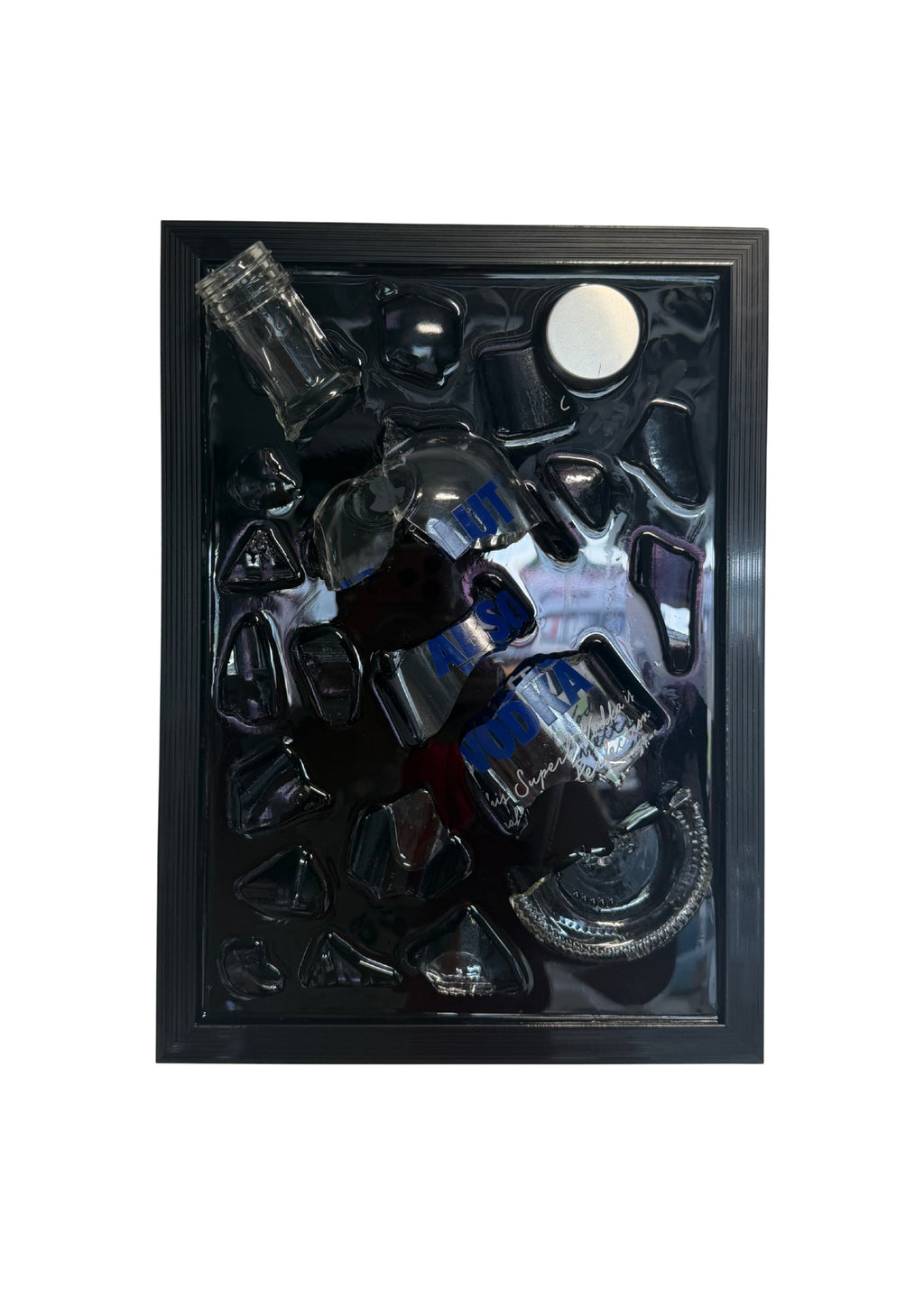 Absolut vodka - Epoxy flessen kunst