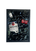 Bacardi Cola – Flaschenkunst aus Epoxidharz