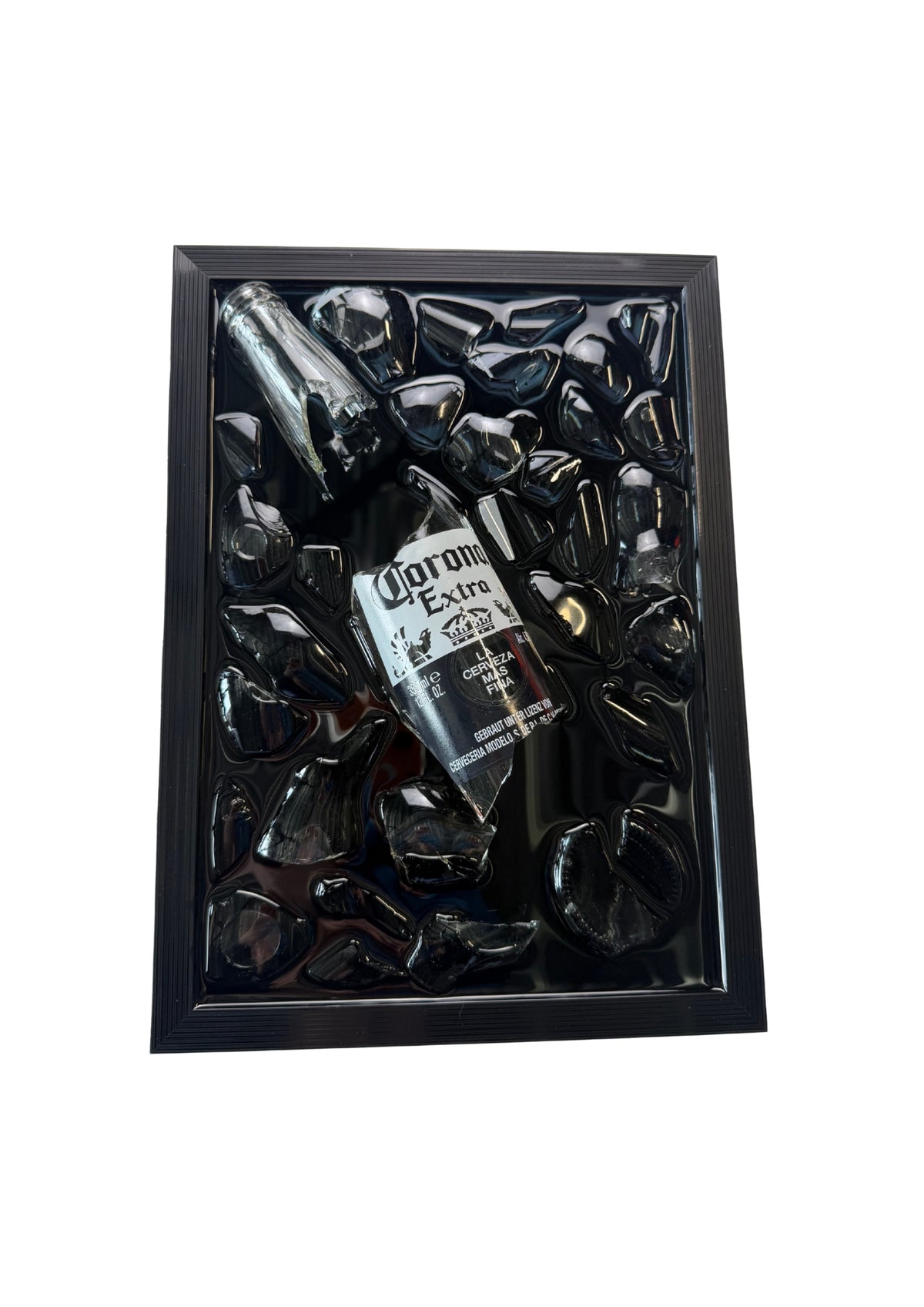 Corona Extra - Epoxy flessen kunst