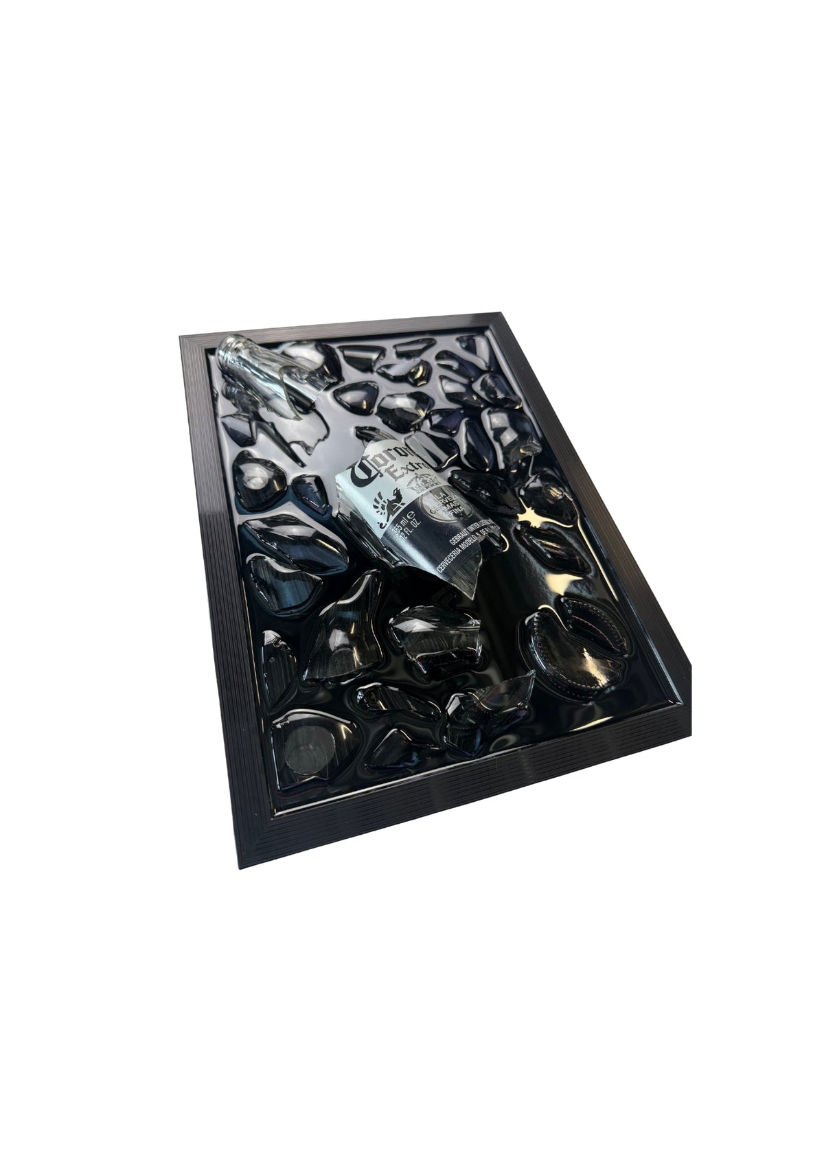 Corona Extra - Epoxy flessen kunst