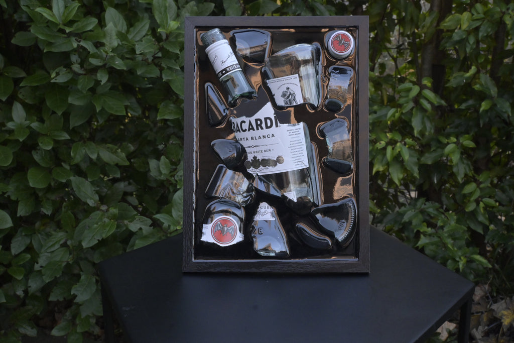 Bacardi Carta Blanca – Flaschenkunst aus Epoxidharz