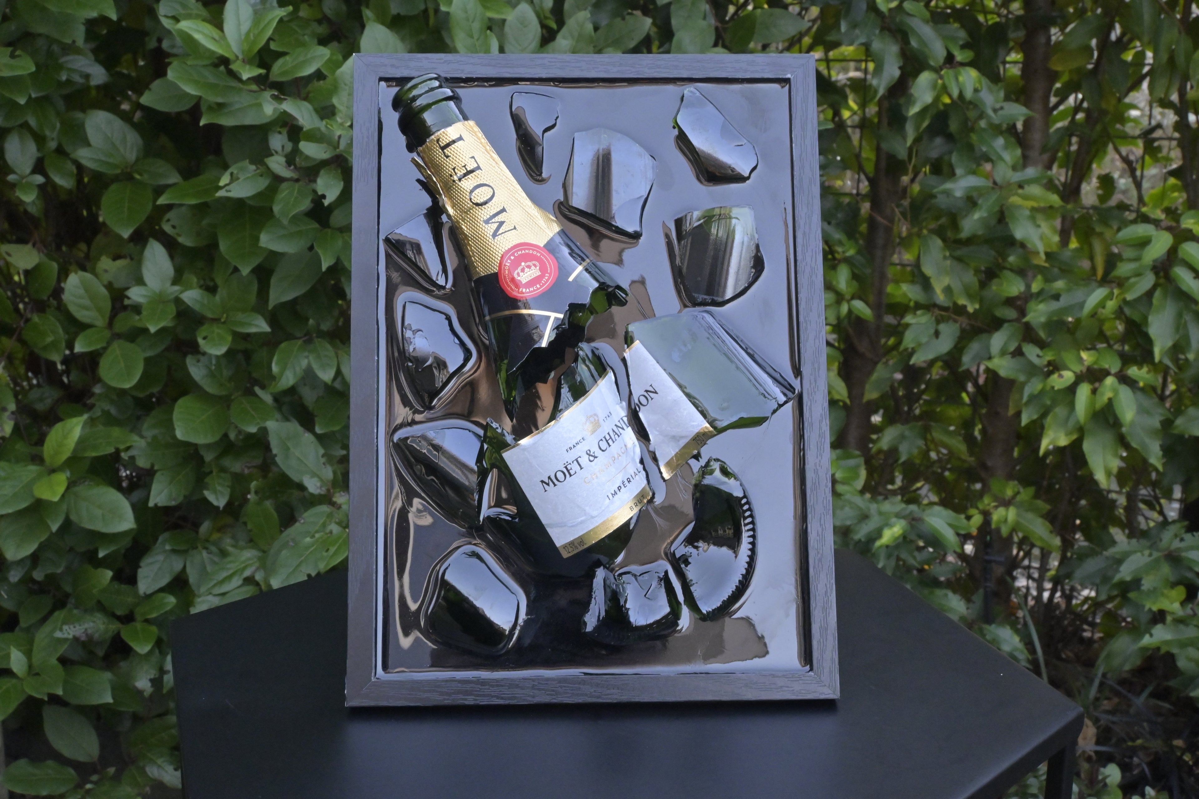 Moët & Chandon - Epoxy flessen kunst