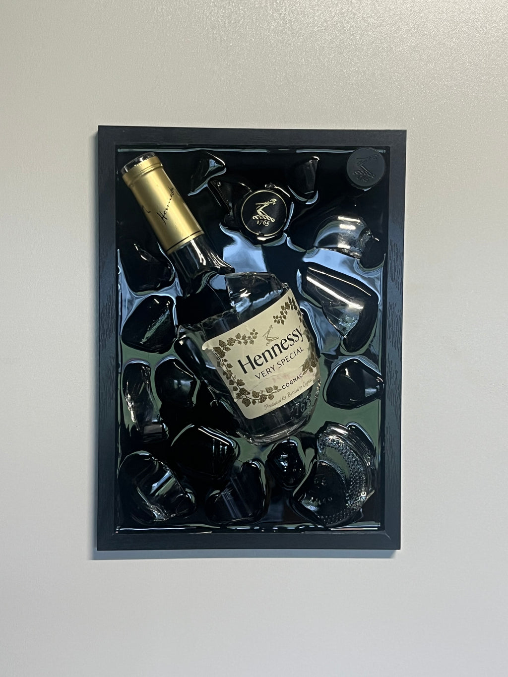 Hennessy – Flaschenkunst aus Epoxidharz