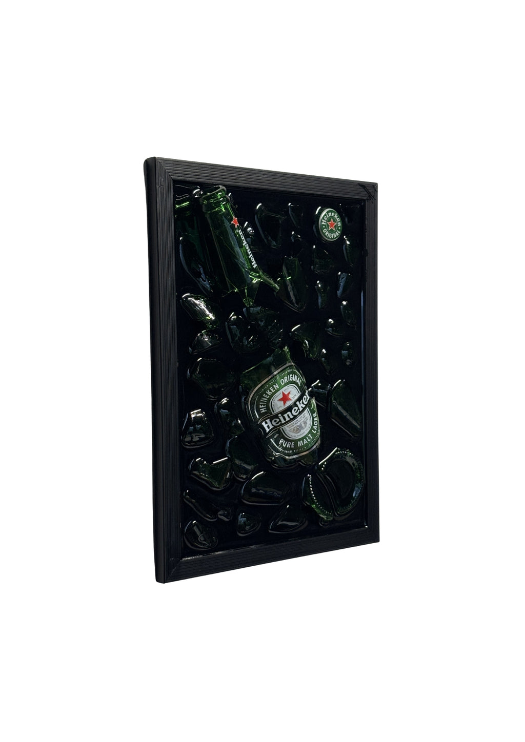 Heineken – Flaschenkunst aus Epoxidharz