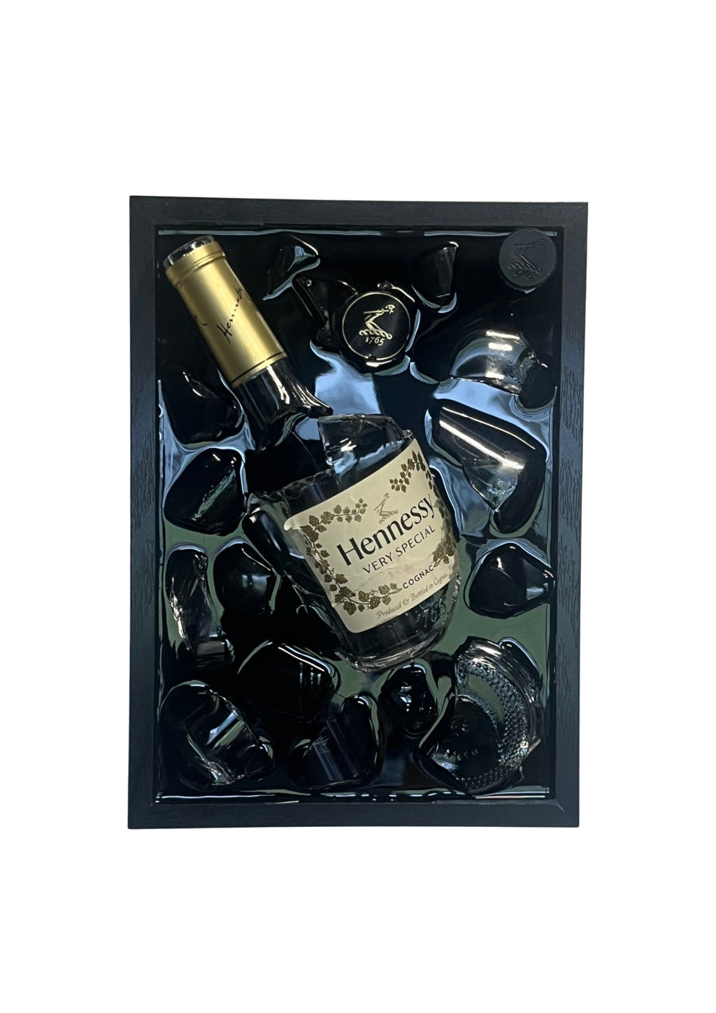 Hennessy - Epoxy flessen kunst