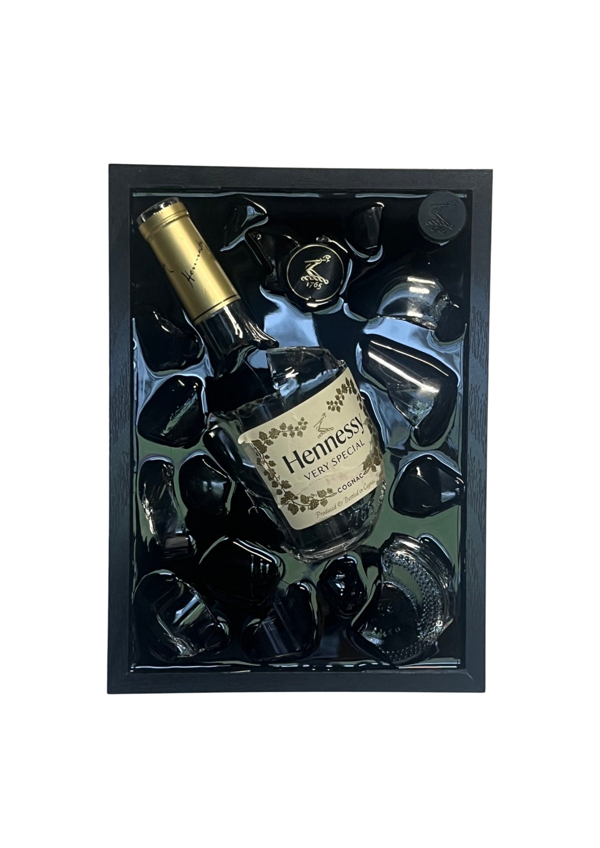 Hennessy - Epoxy flessen kunst