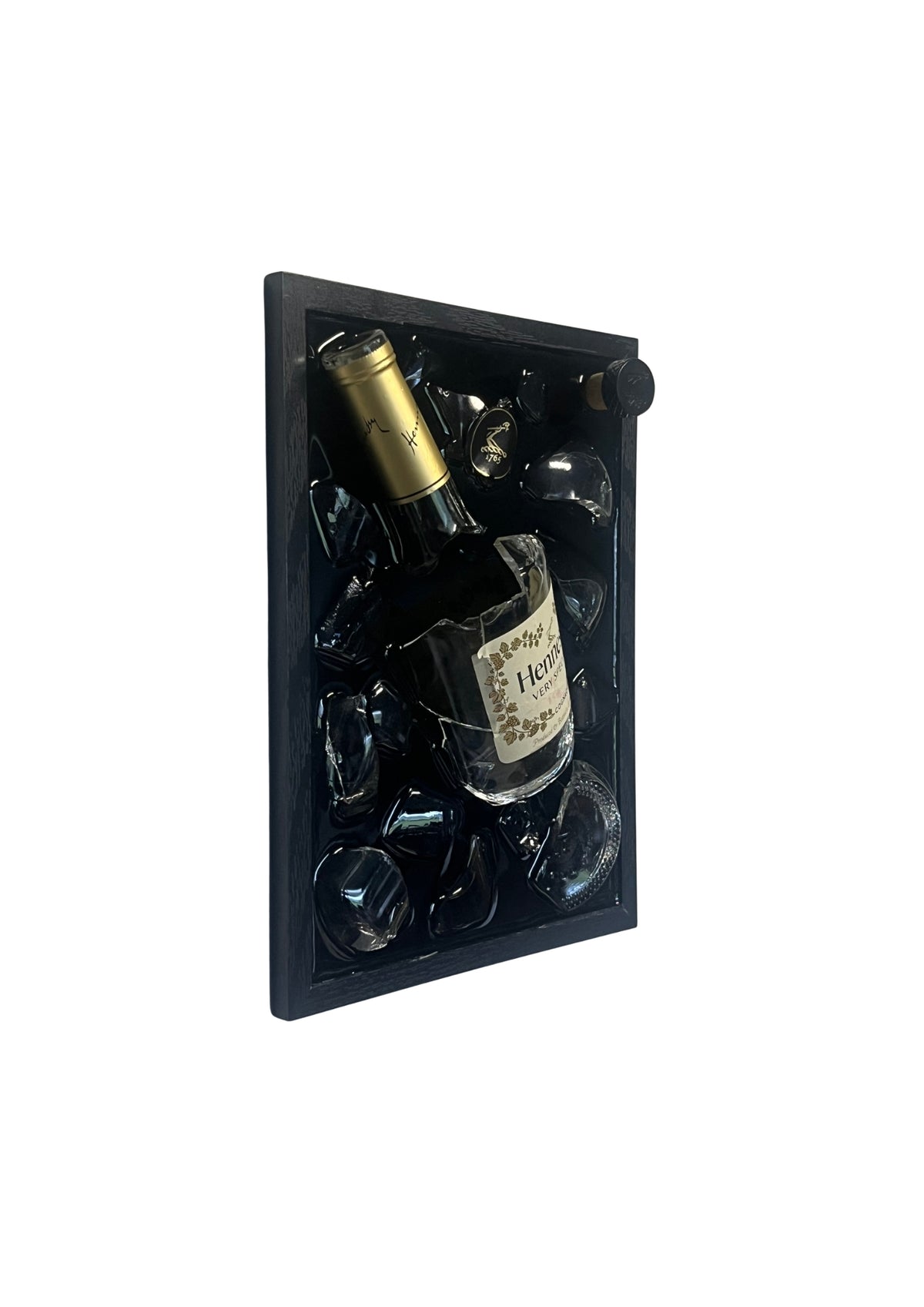 Hennessy - Epoxy flessen kunst