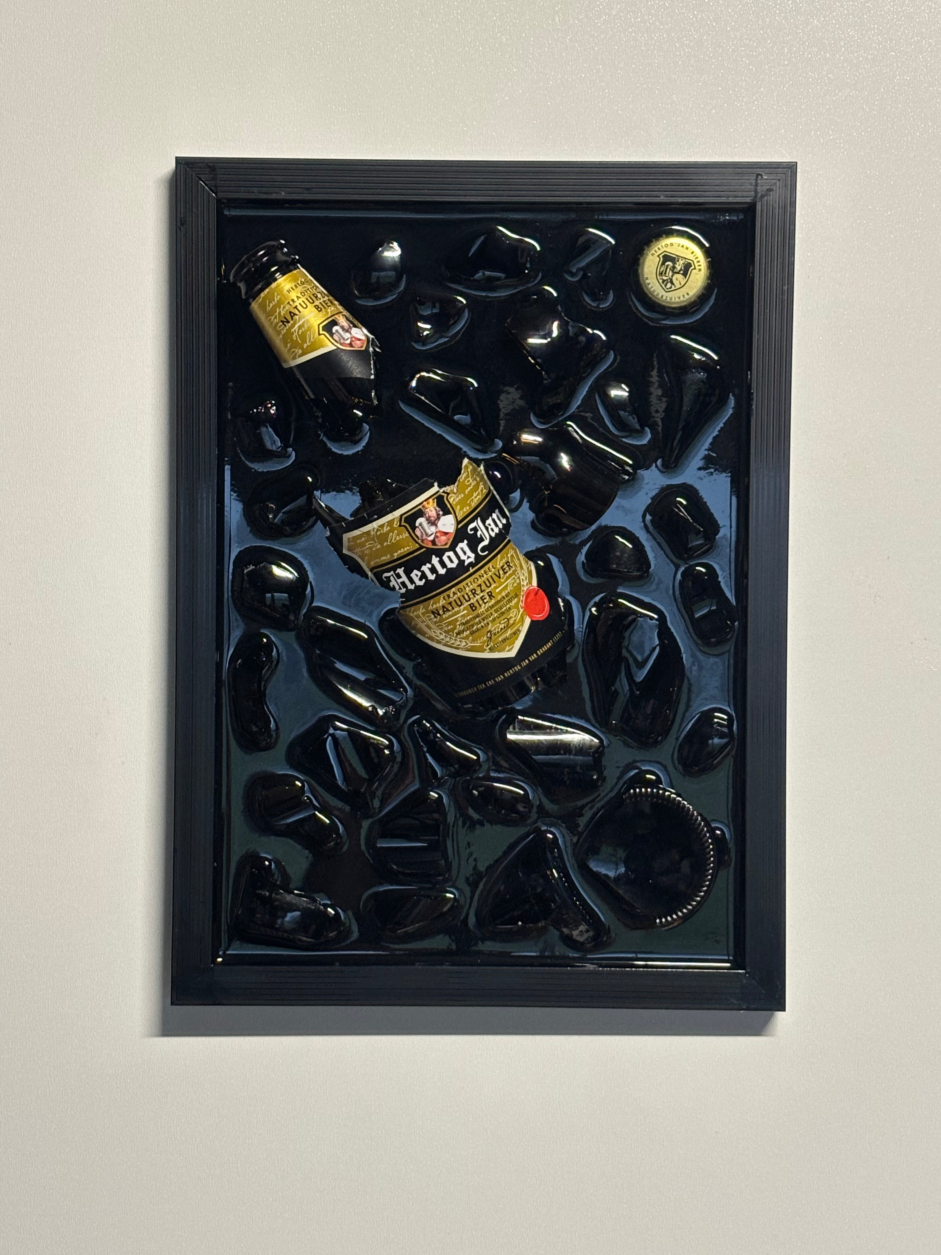 Hertog Jan - Epoxy flessen kunst