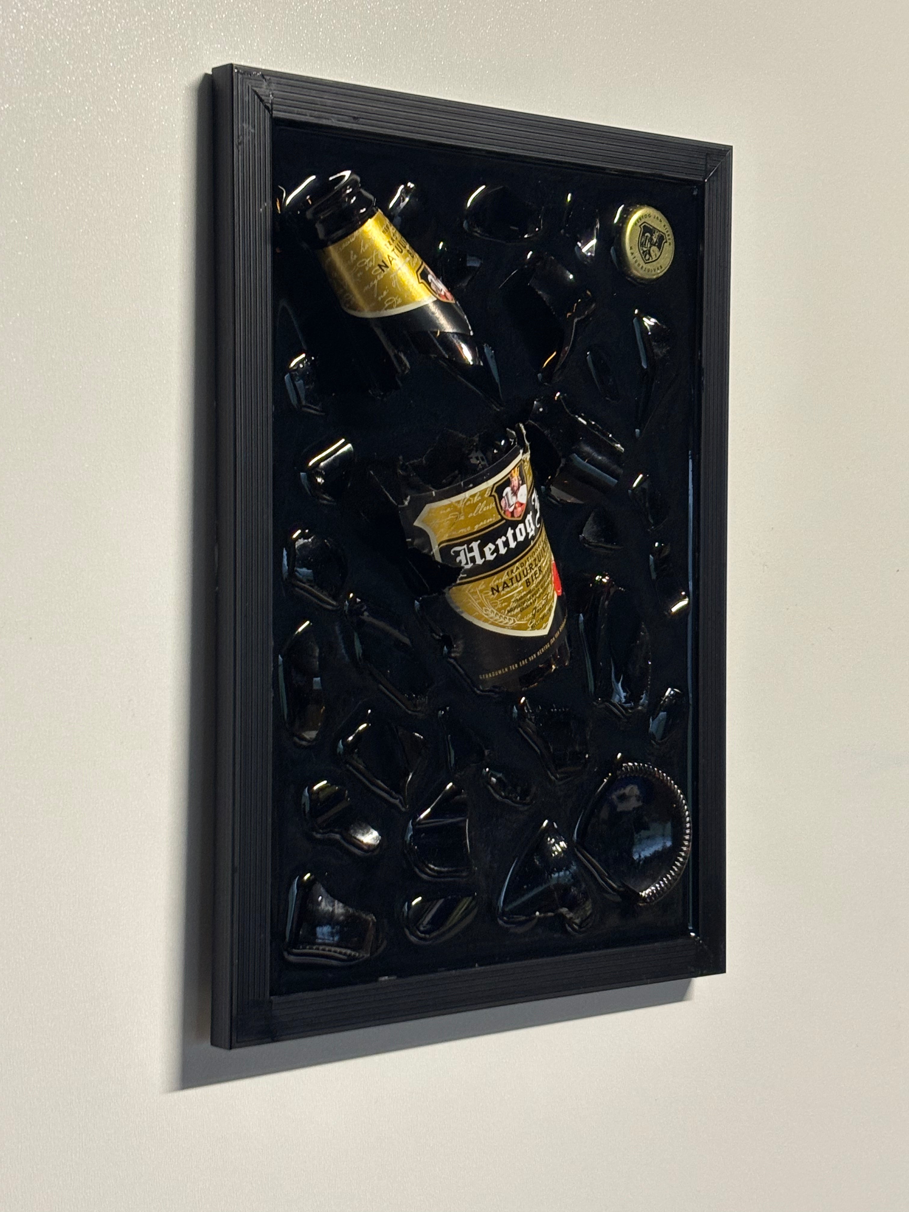 Hertog Jan - Epoxy flessen kunst