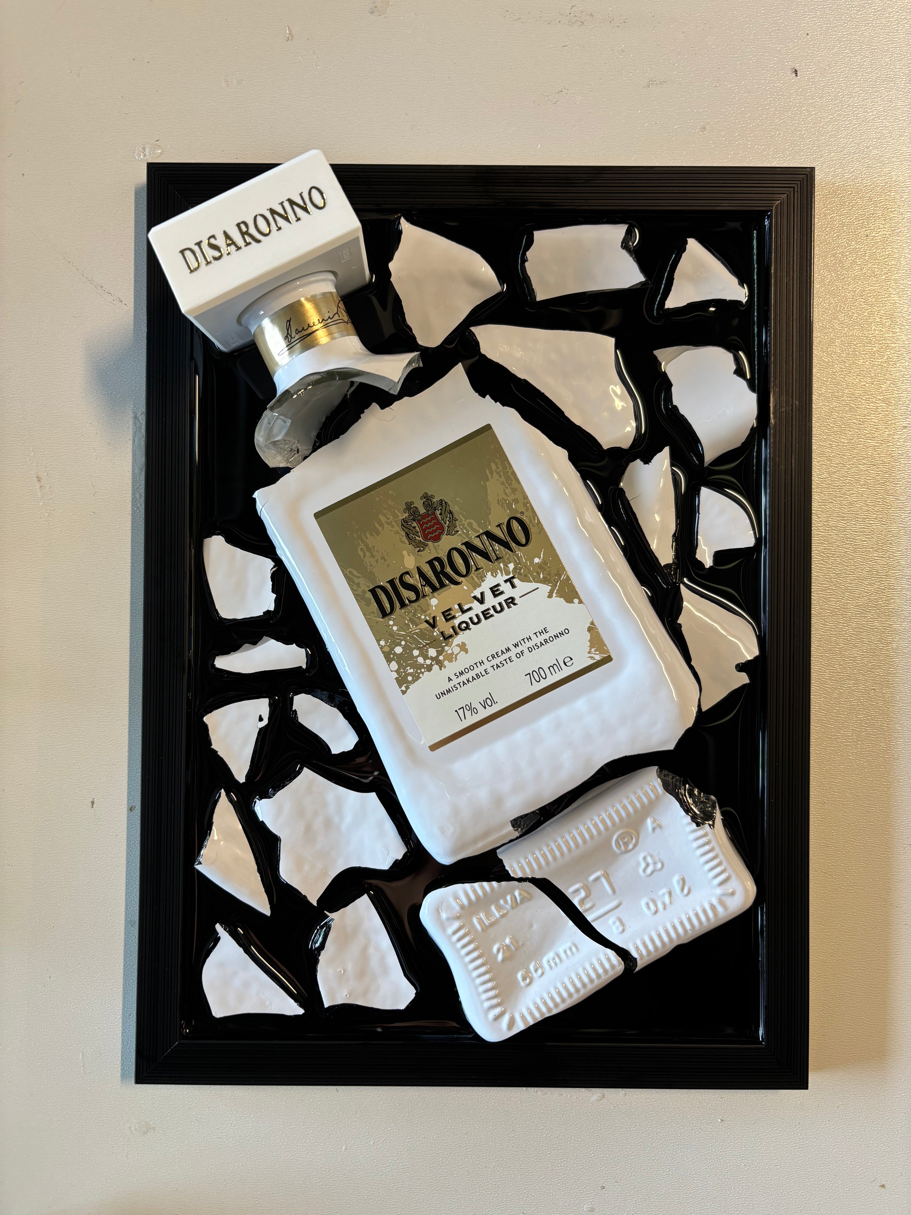 Disaronno Special - Epoxy flessen kunst