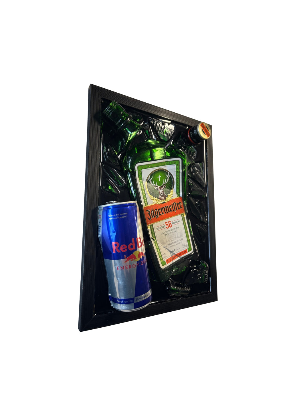Jägerbomb - Epoxy flessen kunst